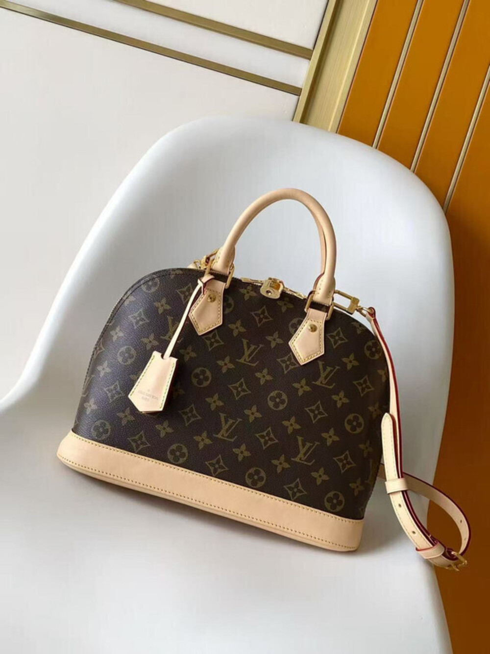Louis Vuitton Alma monogram canvas